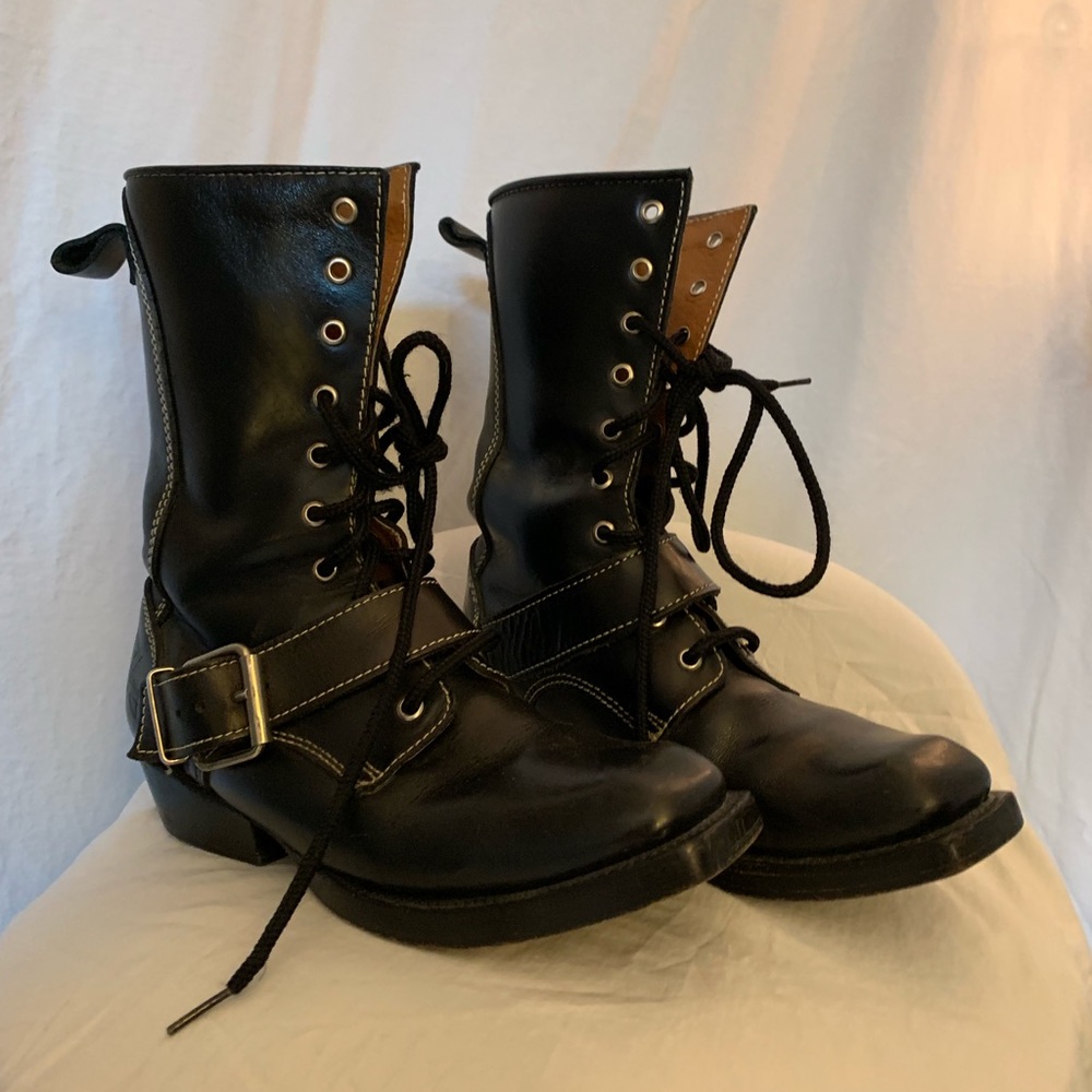 Black Combat Boots